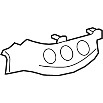 Toyota 55406-0D390-C2 Cluster Panel