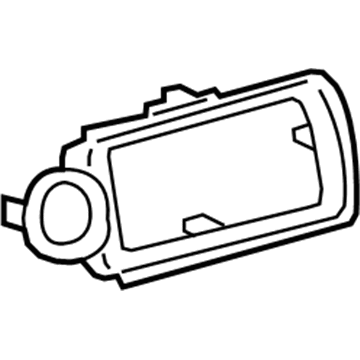 Toyota 55405-0D620-C0 Radio Panel