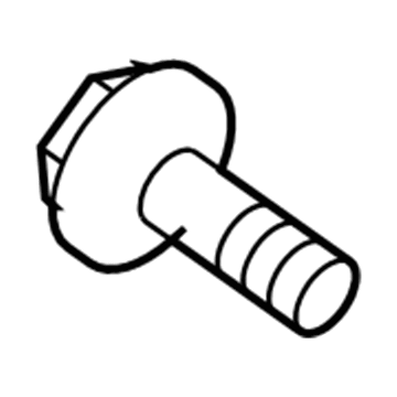Toyota 93560-14012 Upper Quarter Trim Screw