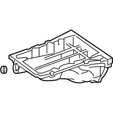 Toyota 4Runner Oil Pan - 12101-0P030