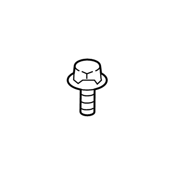 Toyota 90080-10342 Radiator Support Bolt