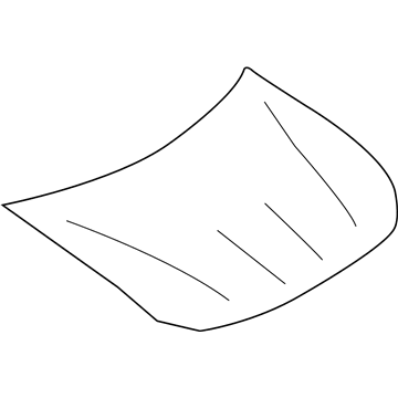 Toyota SU003-01394 Hood, Front