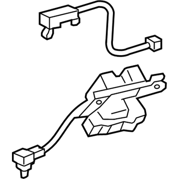 Toyota 69350-47042 Lock Assembly, Back Door