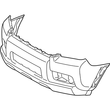 Toyota 52119-35908 Bumper Cover, Front Driver Side