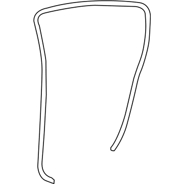 Toyota Prius C Weather Strip - 62331-52090