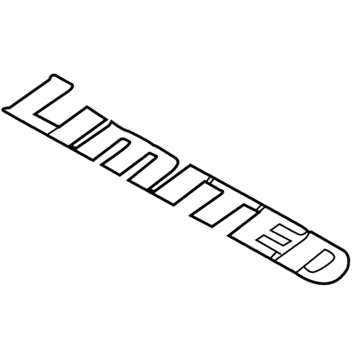 Toyota Tundra Emblem - 75458-0C020