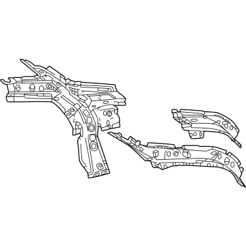 Toyota 61707-47900 Upper Reinforcement