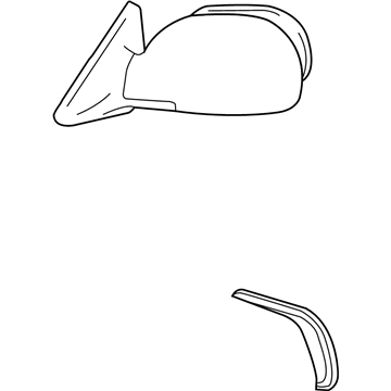 Toyota Tacoma Car Mirror - 87910-04902