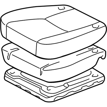 Toyota Sienna Seat Cushion - 71410-AE030-B1