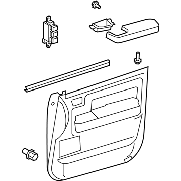 Toyota 67610-0C431-C3 Door Trim Panel