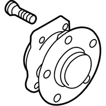 Toyota SU003-00782 Hub Assembly, Front