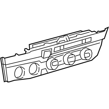 Toyota A/C Switch - 55900-04101-B0