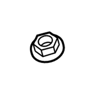 Toyota 90080-17184 Wiper Arm Nut