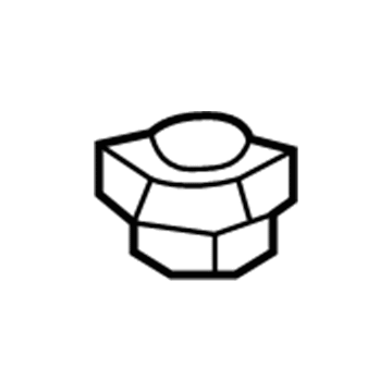 Toyota 90080-17189 Lower Molding Nut