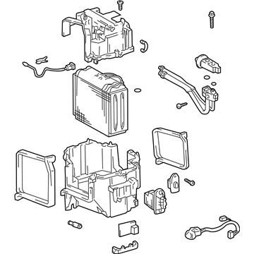 Toyota 4Runner Evaporator - 88510-35890