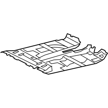 Toyota 58510-3G805-B0 Floor Mat