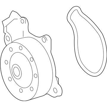 Scion 16100-09620 Water Pump
