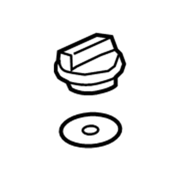 Toyota 12180-21021 Filler Cap