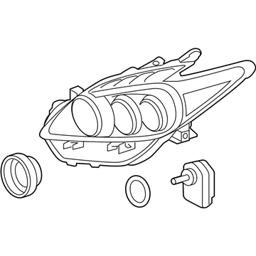 Toyota Prius V Headlight - 81145-47310