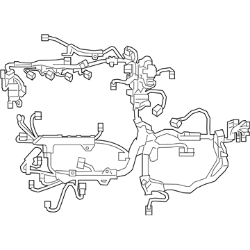 Toyota 82121-06F80 Engine Harness
