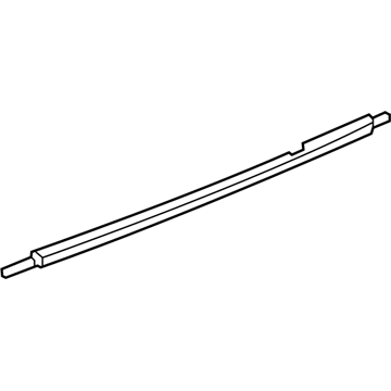 Toyota 75730-0R030 Belt Molding, Passenger Side