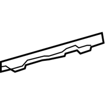 Toyota 64713-06020-C0 Floor Cover Front Cover, Upper