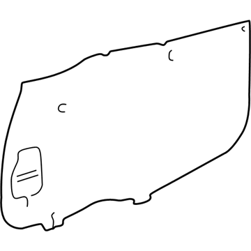 Toyota 67831-04040 Access Cover, Front