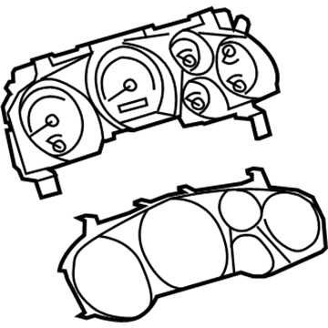 Toyota Instrument Cluster - 83800-0CA60