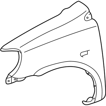 Toyota Echo Fender - 53812-52040