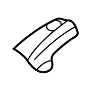 Toyota 53866-52010 Fender Seal, Passenger Side