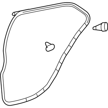 Toyota Yaris Door Seal - 67871-52130