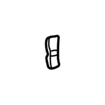 Toyota 88718-02160 Suction Hose Holder, Front