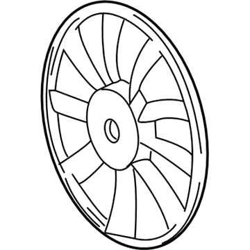 Toyota Prius V Cooling Fan Assembly - 16361-37020