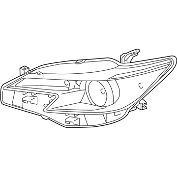 Scion 81170-21180 Headlamp