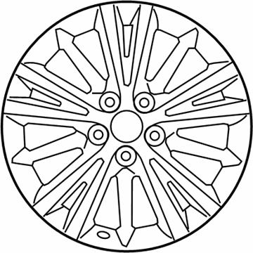 Toyota Corolla Spare Wheel - 42611-02M90