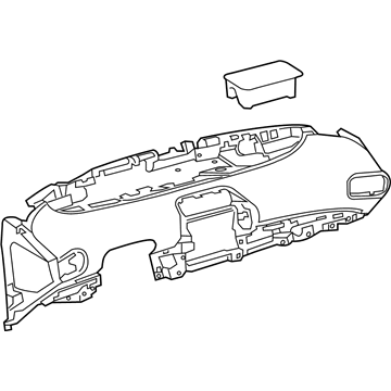 Toyota 55302-47130-B1 Instrument Panel