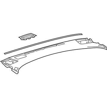 Toyota 55300-47130-B0 Upper Panel
