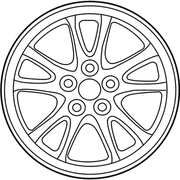 Toyota Prius AWD-e Spare Wheel - 42611-47441