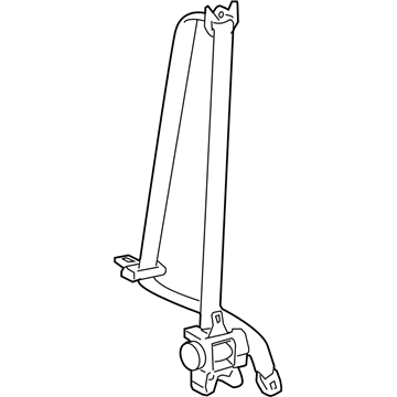 Toyota Venza Seat Belt - 73210-0T012-A1