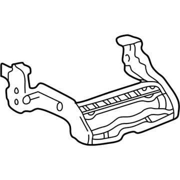 Toyota 58902-60070 Bracket Sub-Assembly, Console Box Mounting, Front