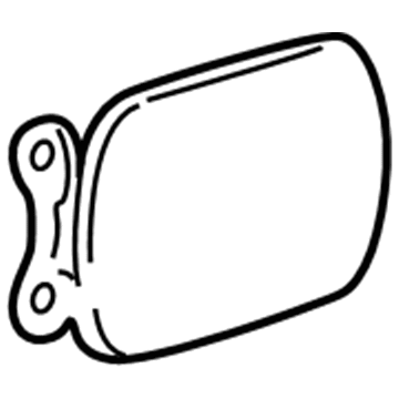 Toyota Camry Fuel Door - 77350-33030