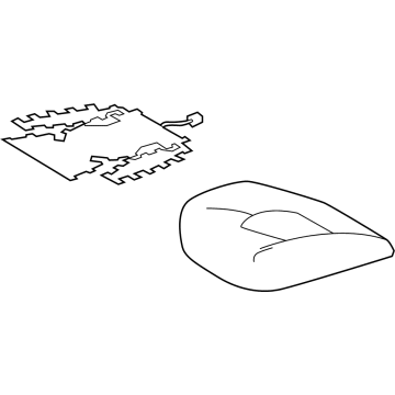 Toyota Seat Cover - 71071-08200-C4