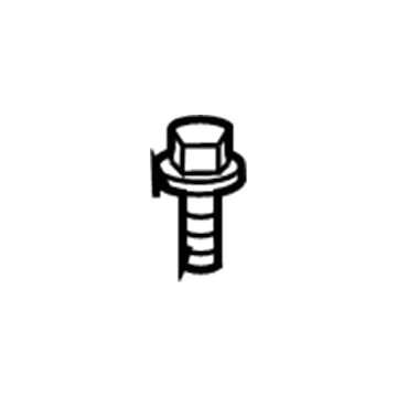Scion 90080-10095 Center Crossmember Bolt