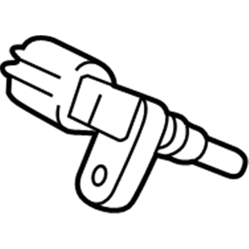 Toyota 89543-04020 Sensor, Speed, Front Driver Side
