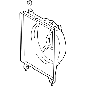Toyota Solara Fan Shroud - 16711-74620