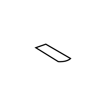 Toyota 76874-48040 Spoiler Protector, Rear