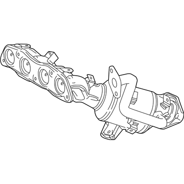 Toyota Corolla Catalytic Converter - 17141-37201