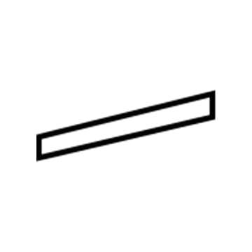 Toyota 76822-0E030 Lift Gate Trim Protector, Lower