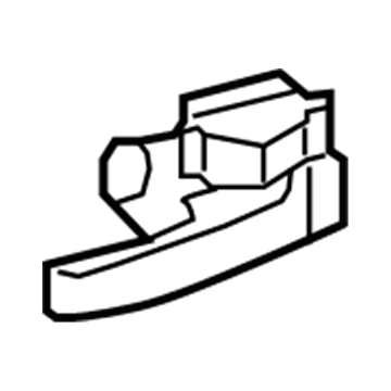 Toyota 69206-0C020 Handle, Inside