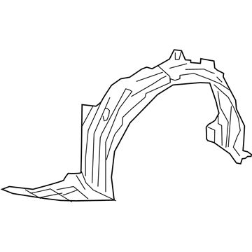 Toyota 53875-47090 Fender Liner